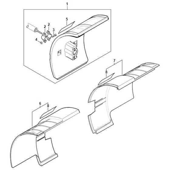 Stihl MM56 - Deflector - Parts Diagram