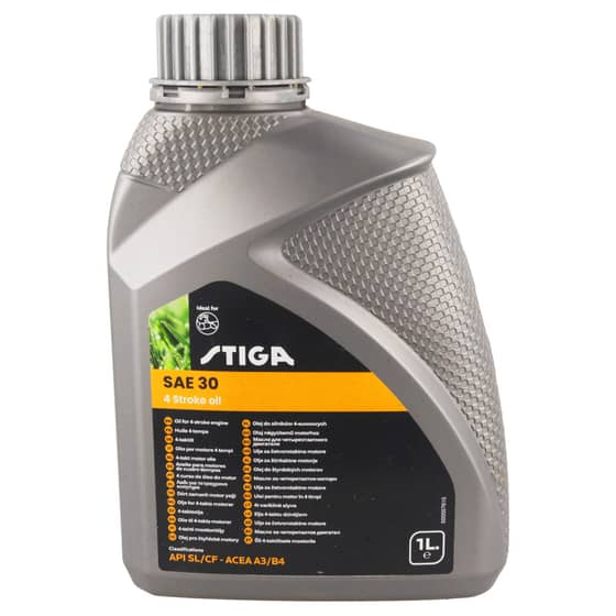 Genuine Mountfield Stiga SAE 30 Engine Oil, 1 Litre - 1111-9235-01