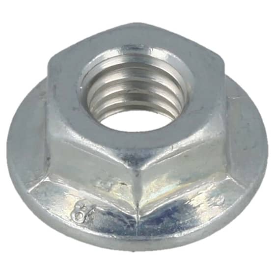 Genuine Mountfield Stiga Hexagon Nut M6 With Flange - 112292102/0