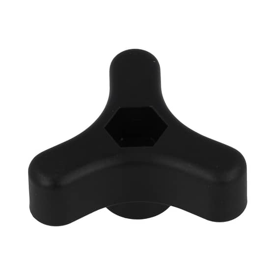 Genuine GGP 3 Spoke Handwheel [Black] - 122399900/0