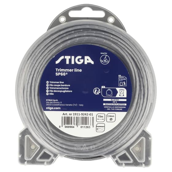 Genuine GGP Trimmer Line 15M Ø 2.4 Sp66 - 1911-9242-01