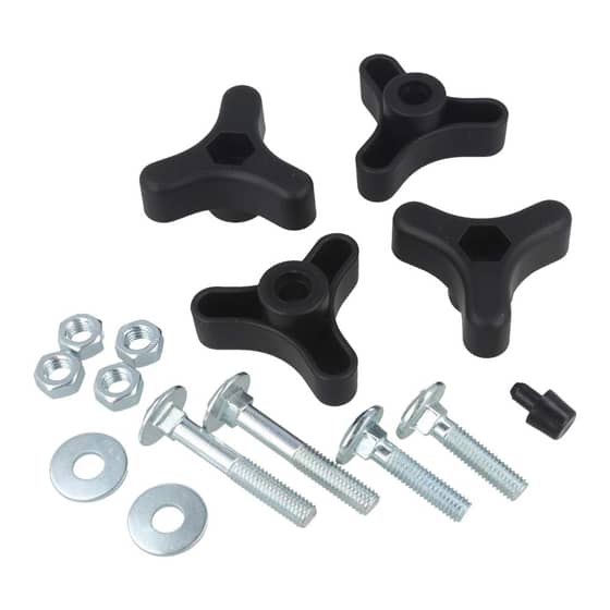 Genuine GGP Lower Handle Bolt Fitting Assembly Kit - 381008691/0