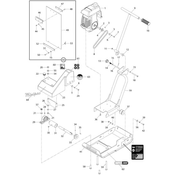 Belle MPC 300 - Main Assembly