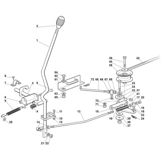 Viking MR345 - Pto Mowing Deck - Parts Diagram