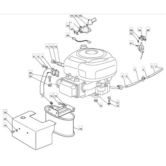 MR 14 37 H - 2009 - 2t2642443/IM9 - Mountfield Ride On Mower B&S Engine Diagram