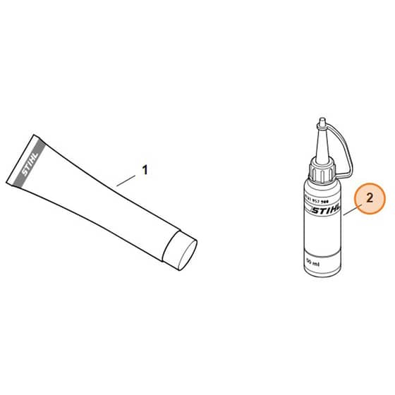 Stihl MSA120 C-B - Miscellaneous Lubricants And Greases - Parts Diagram