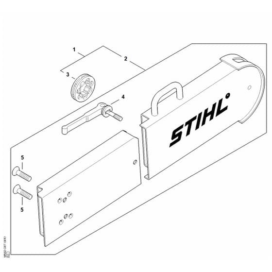 Stihl MSA300.1 C-O - Conversion Kit Rescue Saw - Parts Diagram