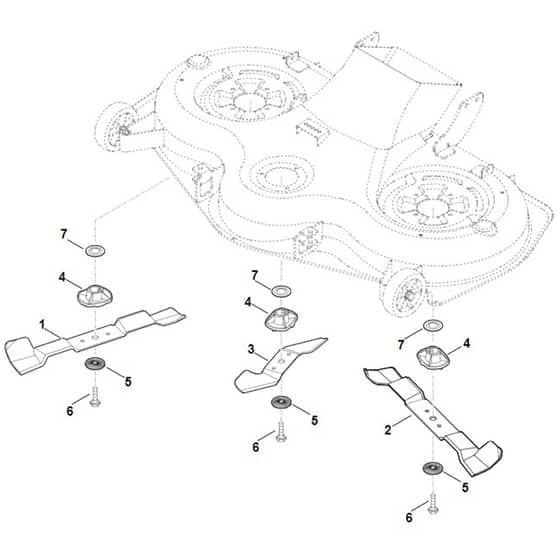 Viking MT6112.0 C - Blade - Parts Diagram