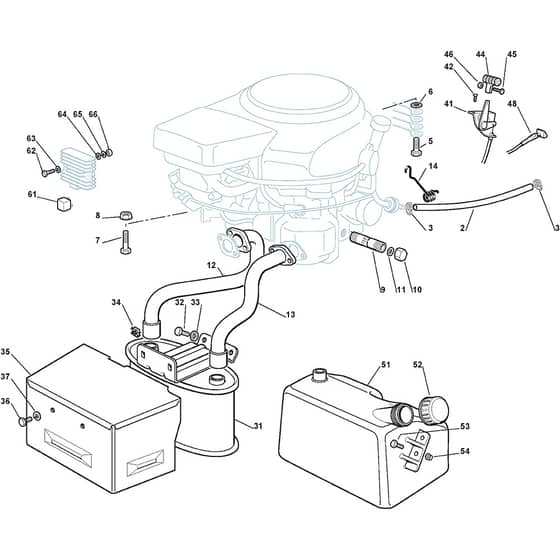 MTPH 16-102H - 2009 - 2T5653433/MFR - Mountfield Ride On Mower Honda Engine Diagram