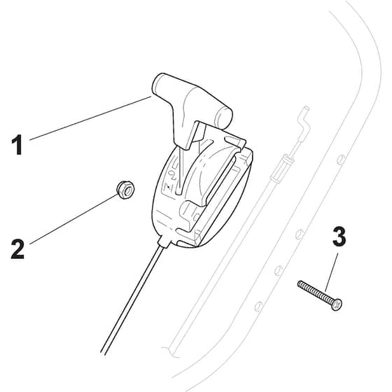 MULTICLIP 50 S H - 2011-2013 - 291502031/ESF - Stiga Rotary Mower Control Diagram