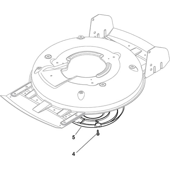 MULTICLIP PLUS 50 S - 2016-2018 - 291502248/S16 - Stiga Rotary Mower Protection Belt Diagram