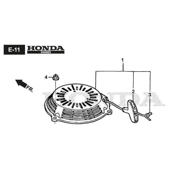 MULTICLIP PRO 53 SV - 2015-2018 - 293533038/S14 - Stiga Rotary Mower Recoil Starter Diagram