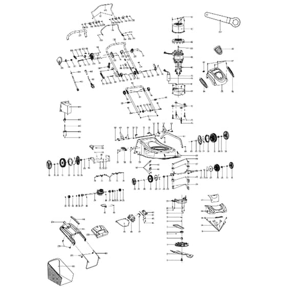 Cobra MX46SPE - Feb 2020 S N 1912*** Onwards Main Diagram