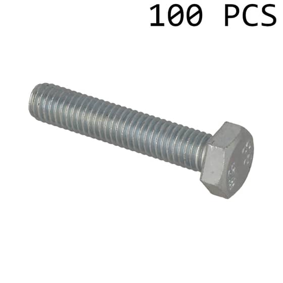 Setscrews M8 x 40mm, Pack of 100