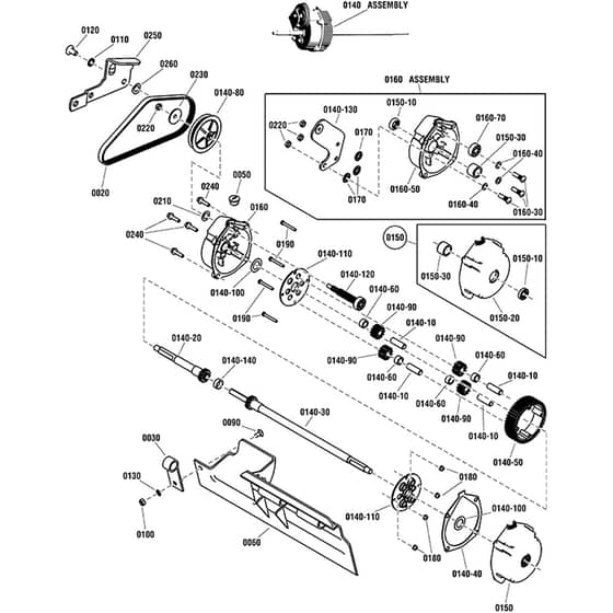 Snapper NX100 7800971-00 Transmission Assembly