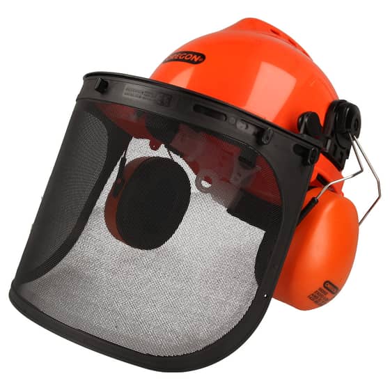 Genuine Oregon Chainsaw Safety Helmet With Ear Muff & Visor Yukon - 562412