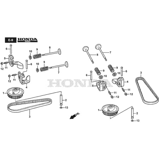 PARK 345 PWX - 2021 - 2F6130535/ST1 - Stiga Front Mower Camshaft Diagram