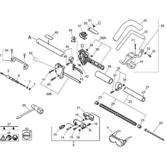 Handle, Tool (S/N 36012048 and after)