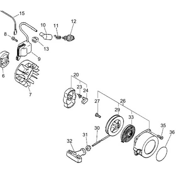 Handle, Tool (S/N 36012047 and before)