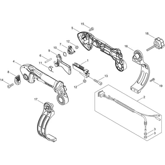 Echo PB-9010T Throttle