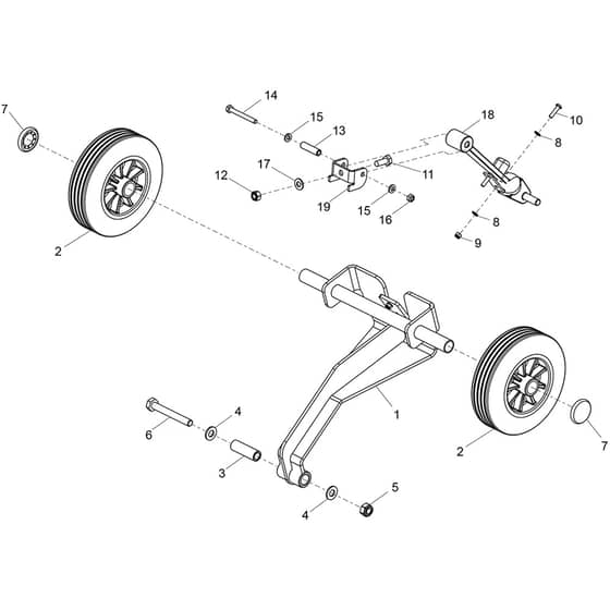 Belle PCLX 16-45E - Transporter Attachment