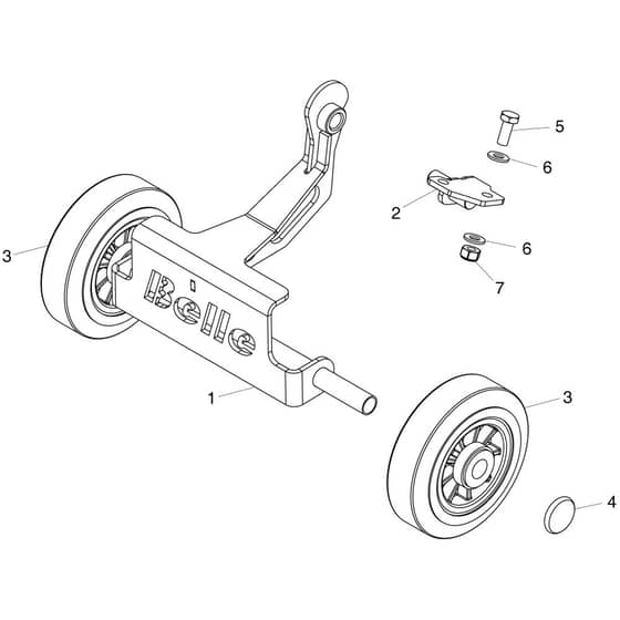 Belle PCLX 320 - 400 - Transporter Attachment (From Serial No. 050570)