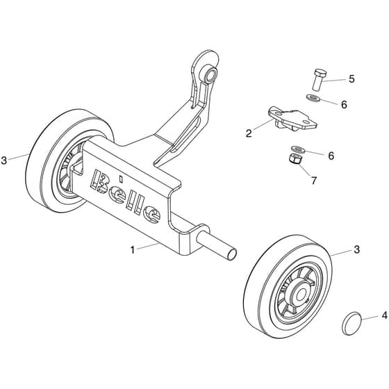 Belle PCLX 32 32S & 40 - Transporter Attachment