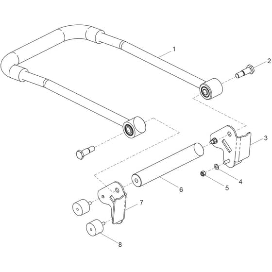 Belle PCX 20-45 & 20-50 - Handle Assembly