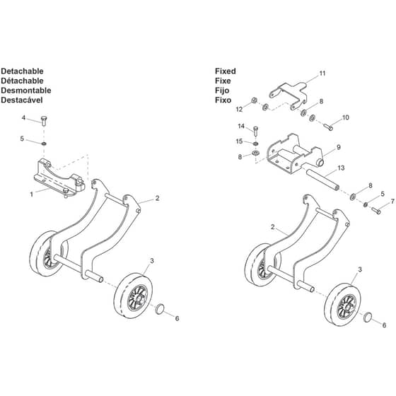 Belle PCX 20-45 & 20-50 - Transporter Attachment