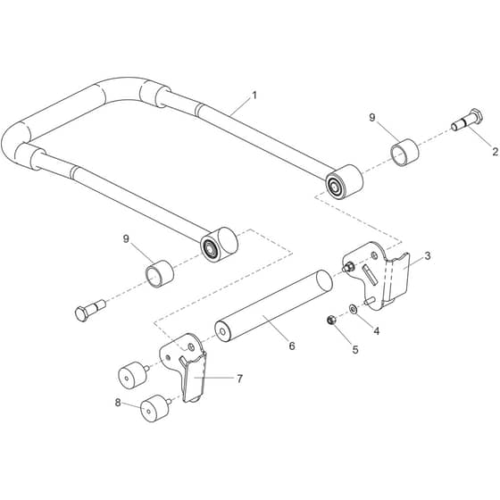 Belle PCX - Handle Assembly