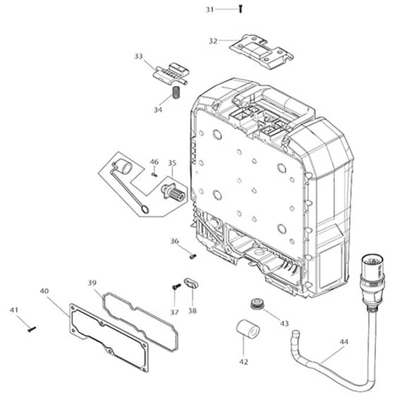 Makita PDC1500 - Portable Power Pack - Power Tool 02 Diagram