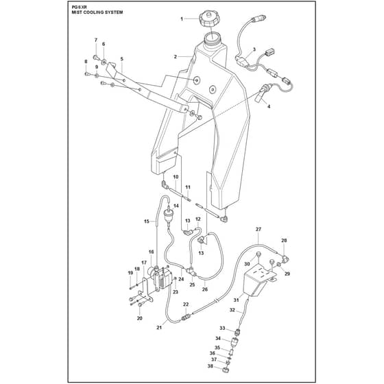 Husqvarna PG 6 XR - 970604403 - Mist System