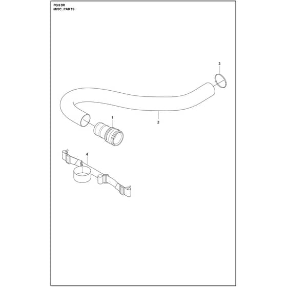 Husqvarna PG 8 DR - 970605303 - Misc Spare Parts
