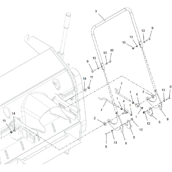 Countax Pgc - - 02 Sweeper Locking Handle