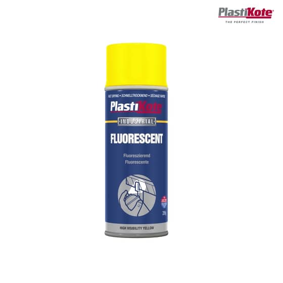 Plasti-kote High Visibility Spray Yellow 400ml - 440.0000797.076