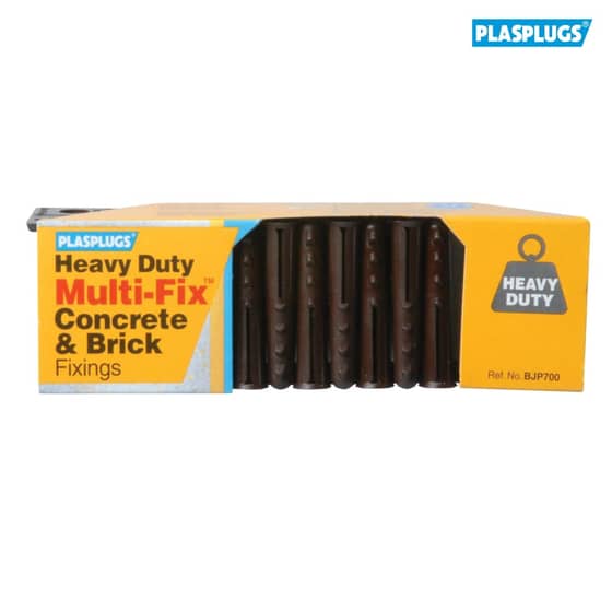Plasplugs BJP735 Heavy-Duty Fixings (60) - BJP735