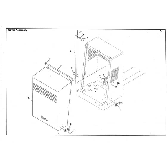 Belle Premier T - Cover Assembly