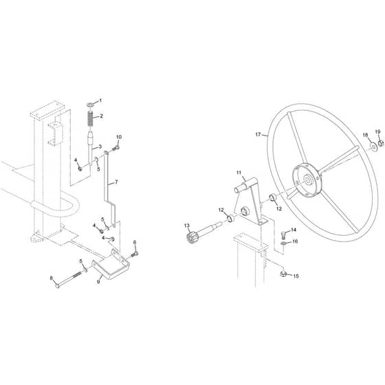 Belle Premier XT - Handwheel Assembly