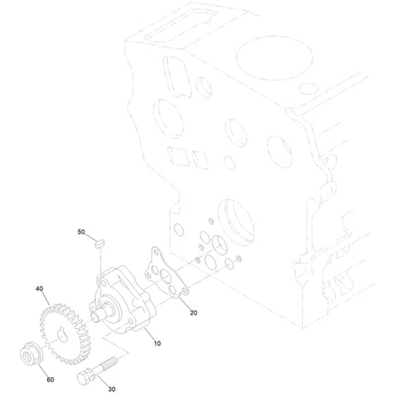 Toro ProLine 113cm - 31040 (324000000 - 324000166) Oil Pump