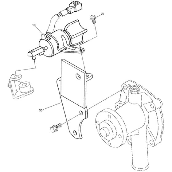 Toro ProLine 113cm - 31040 (326000000 - 326999999) Stop Solenoid