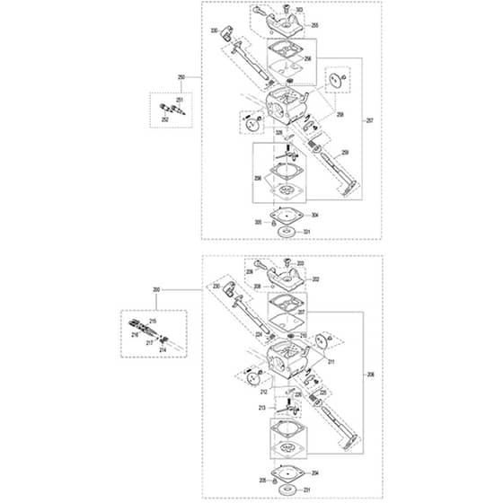 Makita PS-4605H - Engine Chain Saw - Power Tool 06 Diagram