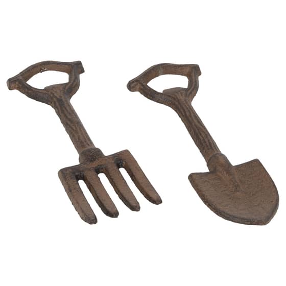 Primus Cast Iron Garden Tool Bottle Openers, Pack of 2 - PC5555 - ONLY 5 LEFT