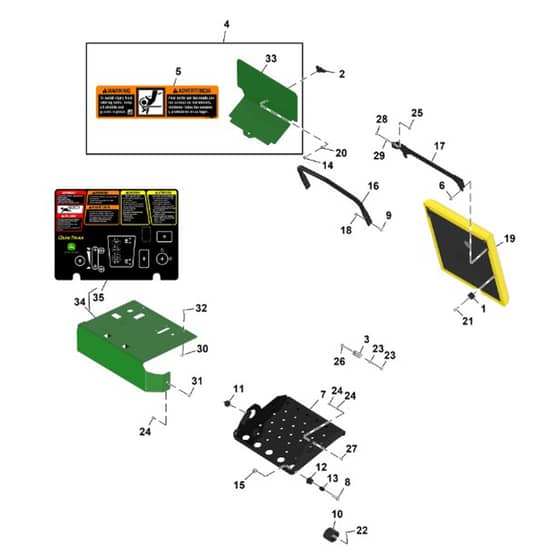 John Deere Q810E - PC16645 - Operator Station - ST1366968