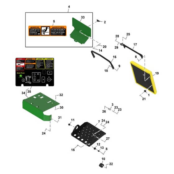 John Deere Q820E - PC16646 - Operator Station - ST1366968