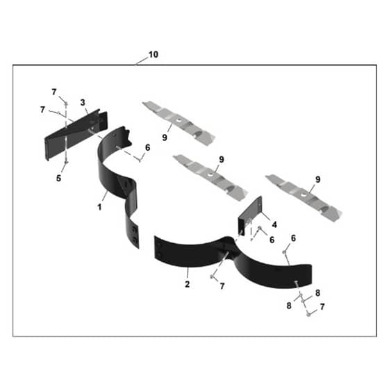 John Deere Q820M - PC16647 - Grass Mulching - ST1397128