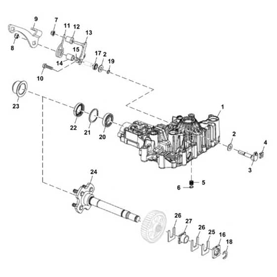 John Deere Q820M - PC16647 - Transaxle Control - ST1703888