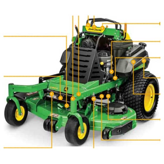 John Deere Q850R Quik Trak - Quick Reference Guide