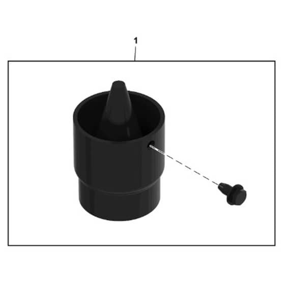 John Deere Q865R - PC16650 - Spark Arrestor - ST1404588