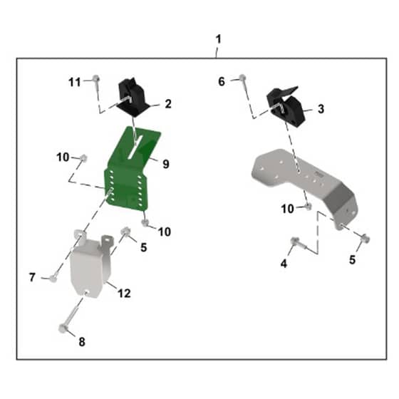 John Deere Q865R - PC16650 - String Trimmer - ST1408448