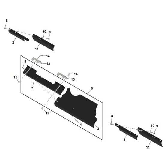 John Deere Q865R - PC16650 - Deflector - ST1994308